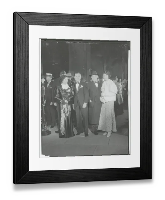 Framed Print : Chico Marx with Wife and Daughter Framed Print : Chico Marx with Wife and Daughter