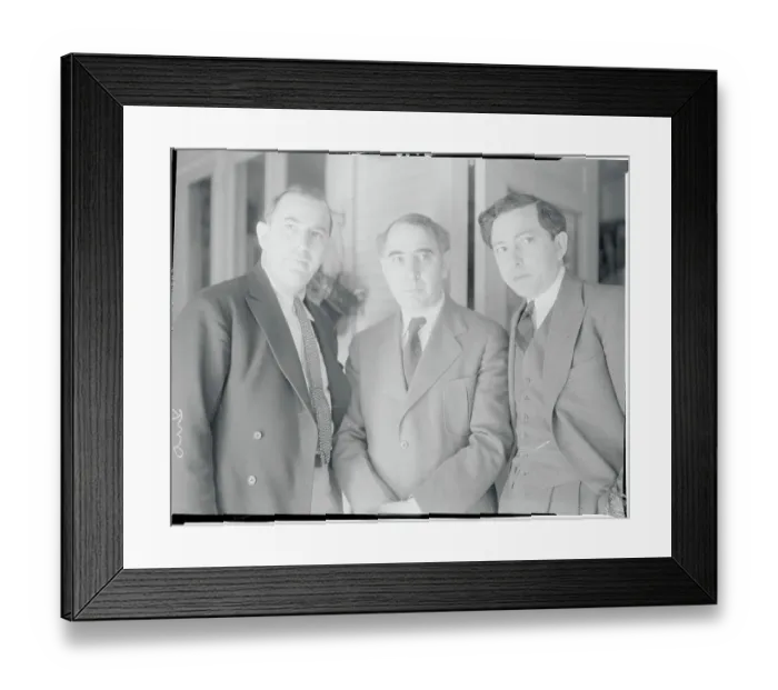 Framed Print : Musically Talented Bakaleinikoff Brothers Posing together Framed Print : Musically Talented Bakaleinikoff Brothers Posing together