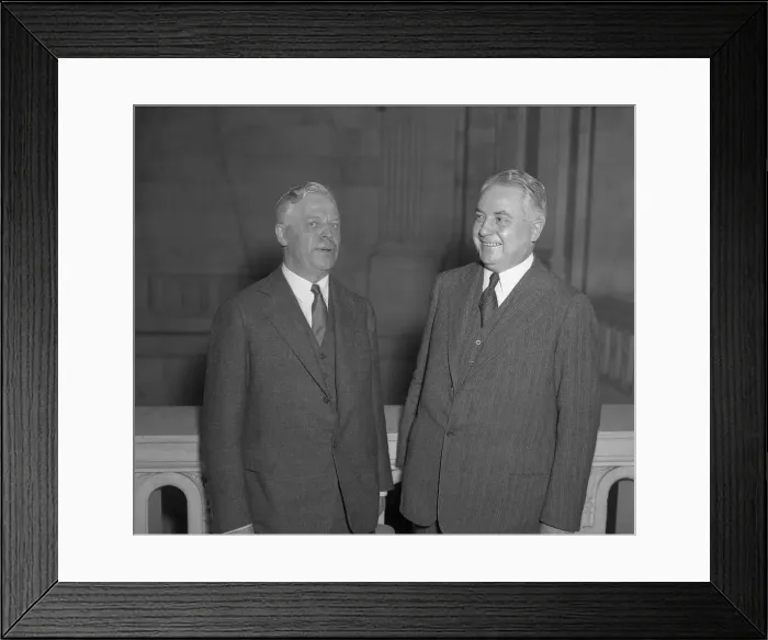 Framed Print : M.J. and O.P. Van Sweringen Framed Print : M.J. and O.P. Van Sweringen