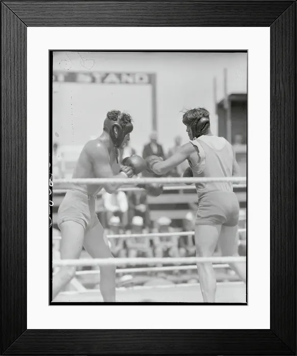 Framed Print : Max Baer Practicing in the Ring Framed Print : Max Baer Practicing in the Ring