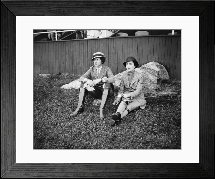Framed Print : Adelaide Moffett with Mrs. John V. Bouvier Framed Print : Adelaide Moffett with Mrs. John V. Bouvier