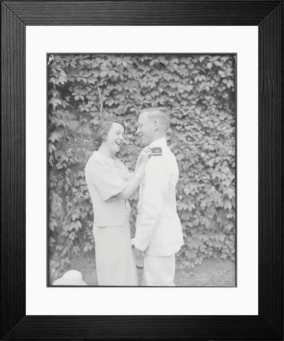Framed Print : William Porter and Mary Middleton Framed Print : William Porter and Mary Middleton