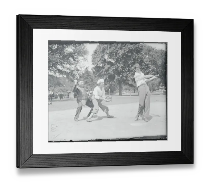 Framed Print : Politicians Playing Baseball Framed Print : Politicians Playing Baseball