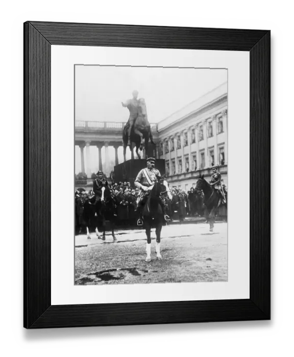 Framed Print : General Pilsudski and General Schindler Framed Print : General Pilsudski and General Schindler