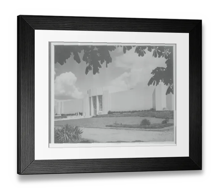 Framed Print : Exterior of Art Museum Framed Print : Exterior of Art Museum
