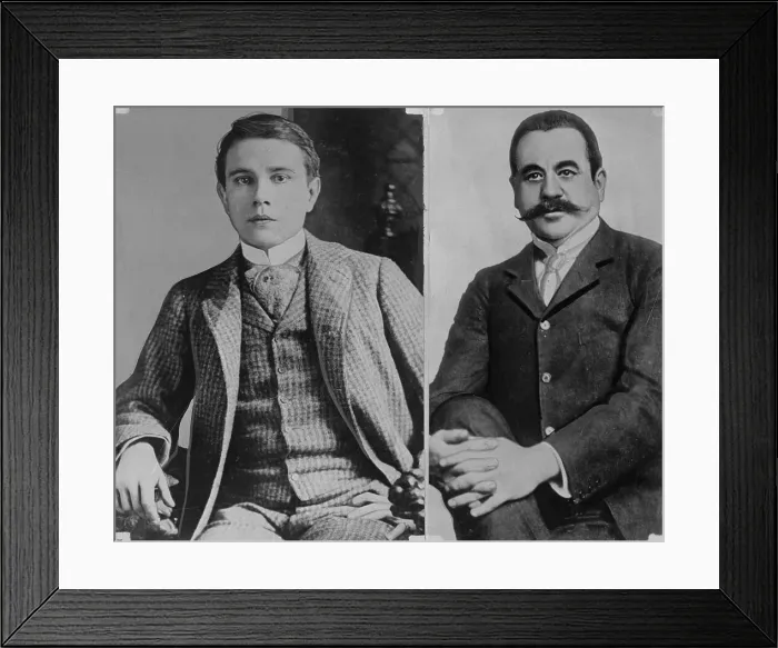 Framed Print : Harry K. Thaw and Stanford White Framed Print : Harry K. Thaw and Stanford White