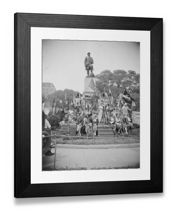 Framed Print : Women Protesting to President Framed Print : Women Protesting to President