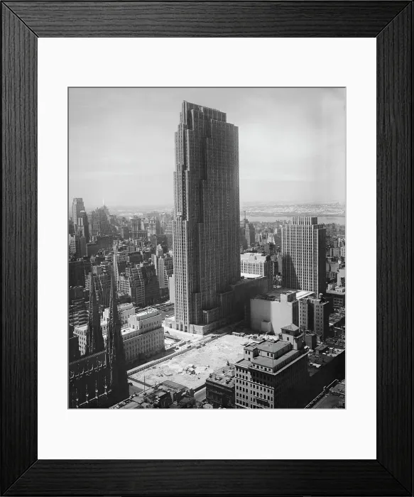 Framed Print : Rockefeller Center Framed Print : Rockefeller Center