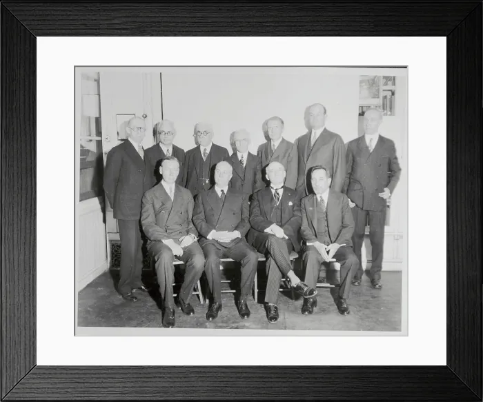 Framed Print : Recipients of Medals at Franklin Institute Framed Print : Recipients of Medals at Franklin Institute