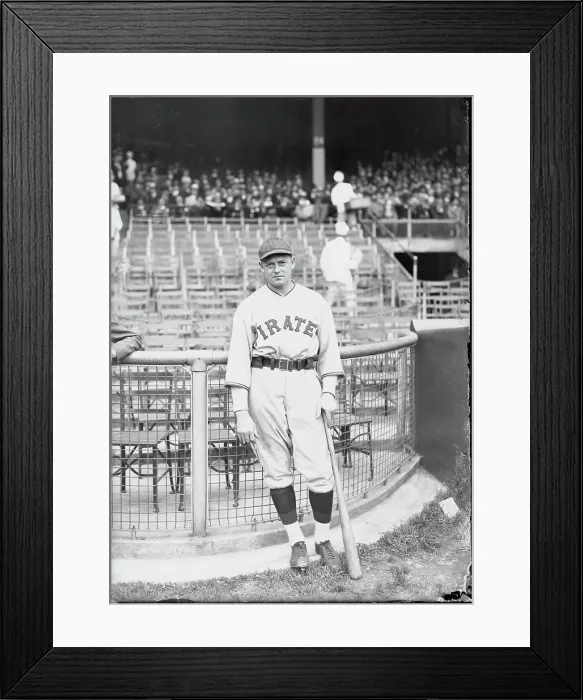 Framed Print : Waite Hoyt Posing with Baseball Bat Framed Print : Waite Hoyt Posing with Baseball Bat