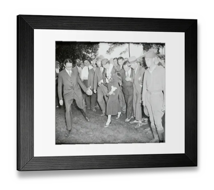 Framed Print : Eleanor Roosevelt Walking in Mud Framed Print : Eleanor Roosevelt Walking in Mud