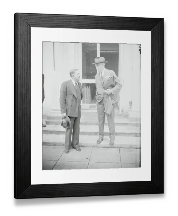 Framed Print : Alfred Chilton and Gifford Pinchot Conversing Framed Print : Alfred Chilton and Gifford Pinchot Conversing