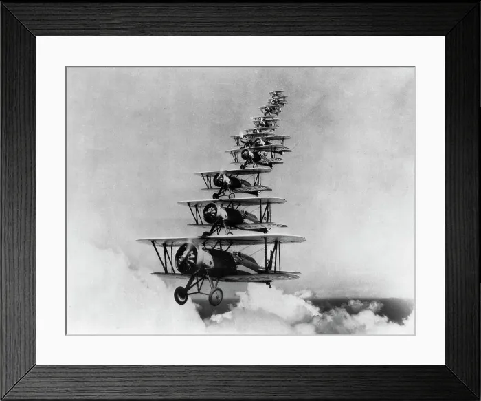 Framed Print : Airplanes in Flight Framed Print : Airplanes in Flight