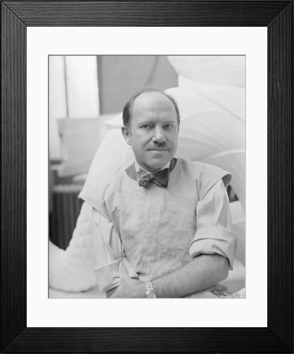Framed Print : Sculptor Paul Manship Framed Print : Sculptor Paul Manship