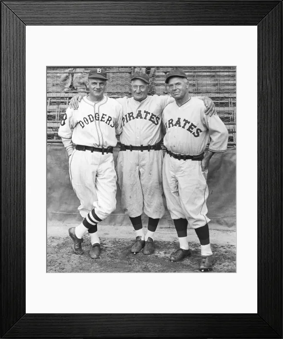 Framed Print : Hans Wagner with Others at Ballfield Tribute Framed Print : Hans Wagner with Others at Ballfield Tribute