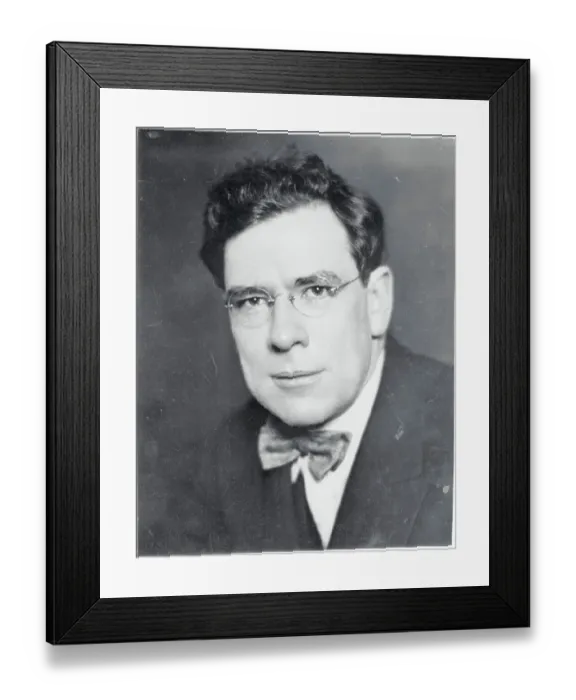 Framed Print : Portrait of Maxwell Anderson Framed Print : Portrait of Maxwell Anderson
