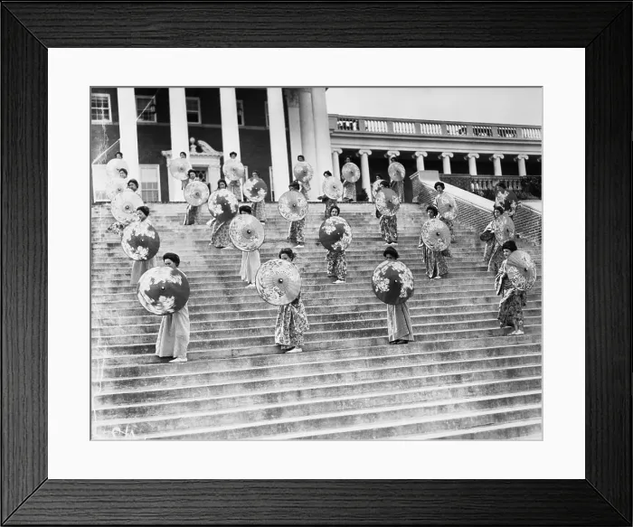 Framed Print : Girls Rehearsing Dance Number in Costume Framed Print : Girls Rehearsing Dance Number in Costume