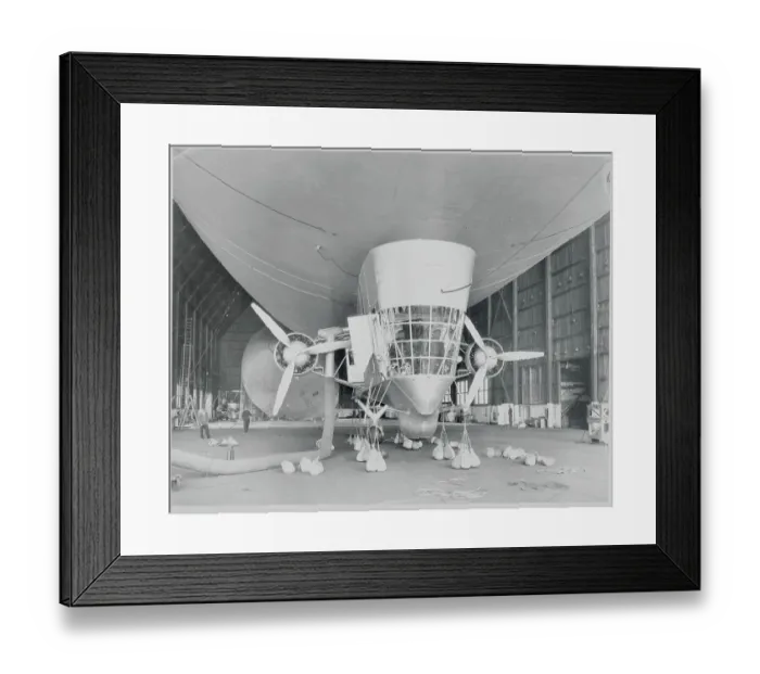 Framed Print : Early United States Army Airship Framed Print : Early United States Army Airship