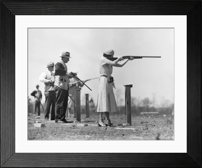 Framed Print : Mrs. C.T. Jackson Shooting Target Framed Print : Mrs. C.T. Jackson Shooting Target