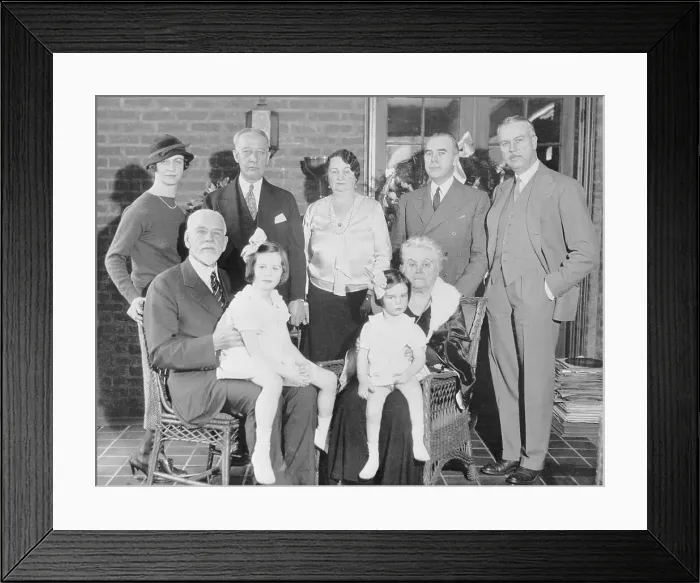 Framed Print : Mr. and Mrs. Alfred E. Smith and Family Framed Print : Mr. and Mrs. Alfred E. Smith and Family