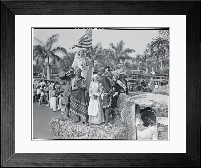 Framed Print : South American Float
