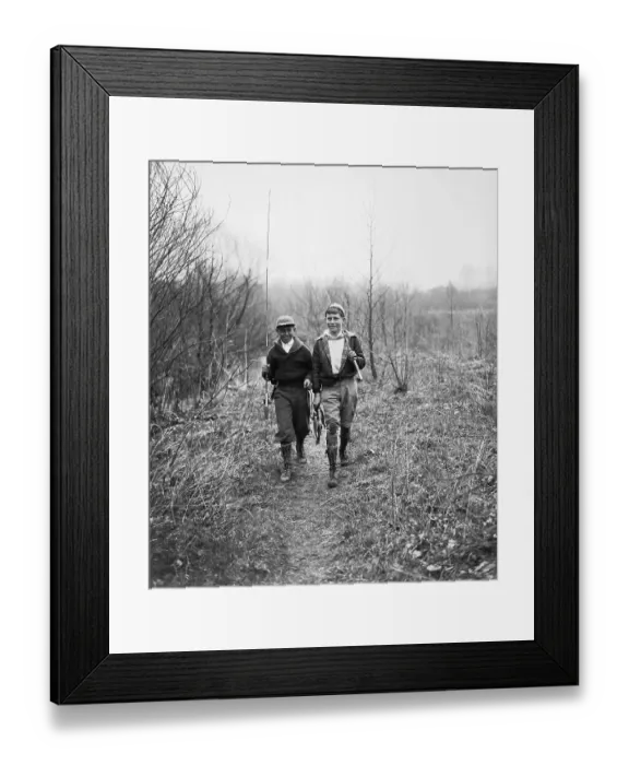 Framed Print : Two teenage boys (13-15 years) with cought fish. Hohokus, New Jersey, USA. April 15, 1933 Framed Print : Two teenage boys (13-15 years) with cought fish. Hohokus, New Jersey, USA. April 15, 1933