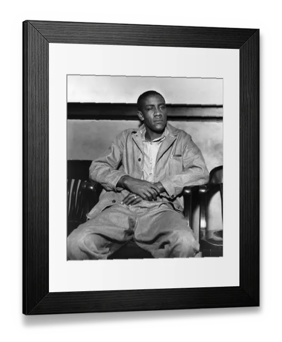 Framed Print : Portrait of Charlie Weems Framed Print : Portrait of Charlie Weems