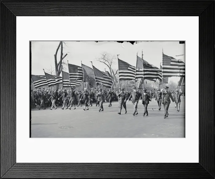 Framed Print : US Military Parade Framed Print : US Military Parade