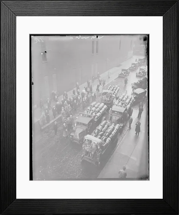 Framed Print : Beer Trucks on the Road Framed Print : Beer Trucks on the Road