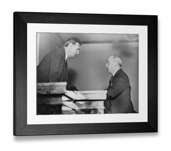 Framed Print : Defense Lawyer and Judge in Scottsboro Case Framed Print : Defense Lawyer and Judge in Scottsboro Case