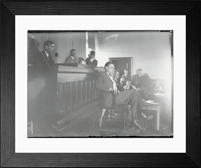 Framed Print : Doctor Testifying in Scottsboro Case Framed Print : Doctor Testifying in Scottsboro Case