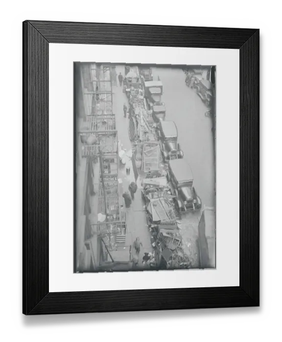 Framed Print : Theatrical Furnishings on Street Framed Print : Theatrical Furnishings on Street