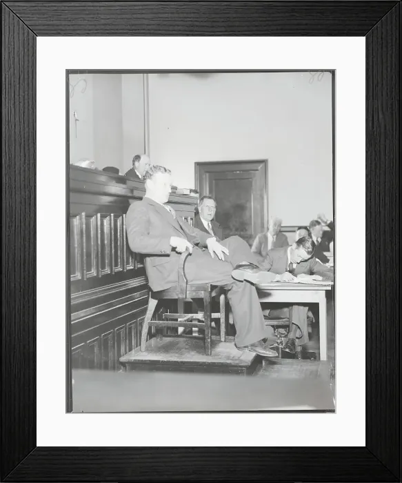 Framed Print : Tom Taylor Rousseau Testifying Framed Print : Tom Taylor Rousseau Testifying