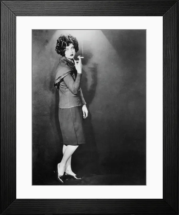 Framed Print : Libby Holman Reynolds Smoking Cigarette Framed Print : Libby Holman Reynolds Smoking Cigarette