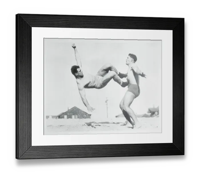 Framed Print : Joe Savoldie and Rudy Skada Framed Print : Joe Savoldie and Rudy Skada