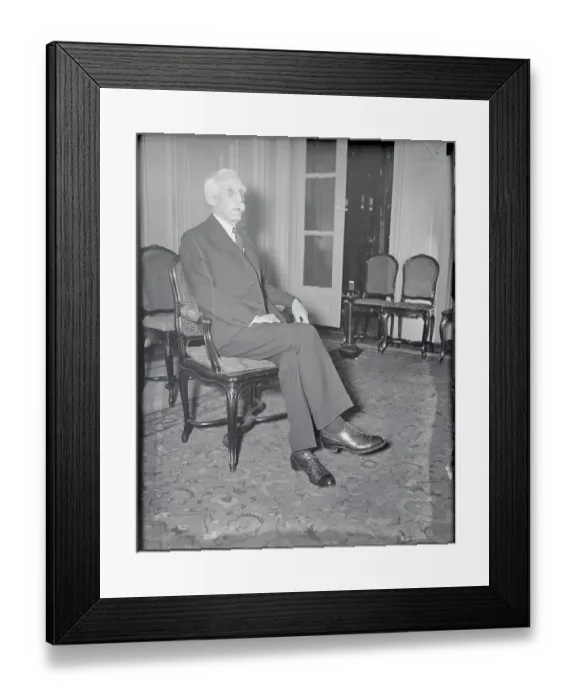 Framed Print : Andrew Mellon Sitting Framed Print : Andrew Mellon Sitting