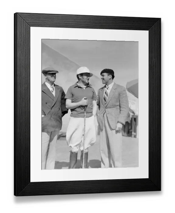Framed Print : Spencer Tracy with Friends Framed Print : Spencer Tracy with Friends