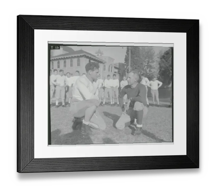 Framed Print : Football Team Players at Southern California Framed Print : Football Team Players at Southern California