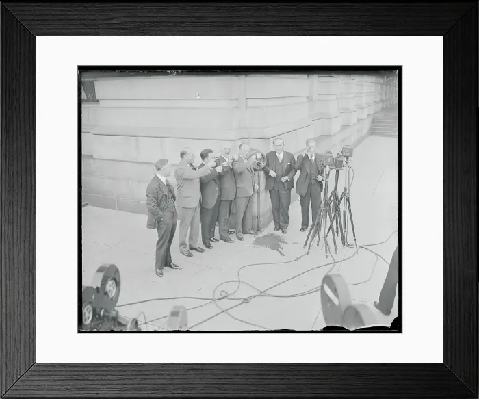 Framed Print : Congressmen Drinking Beer Framed Print : Congressmen Drinking Beer