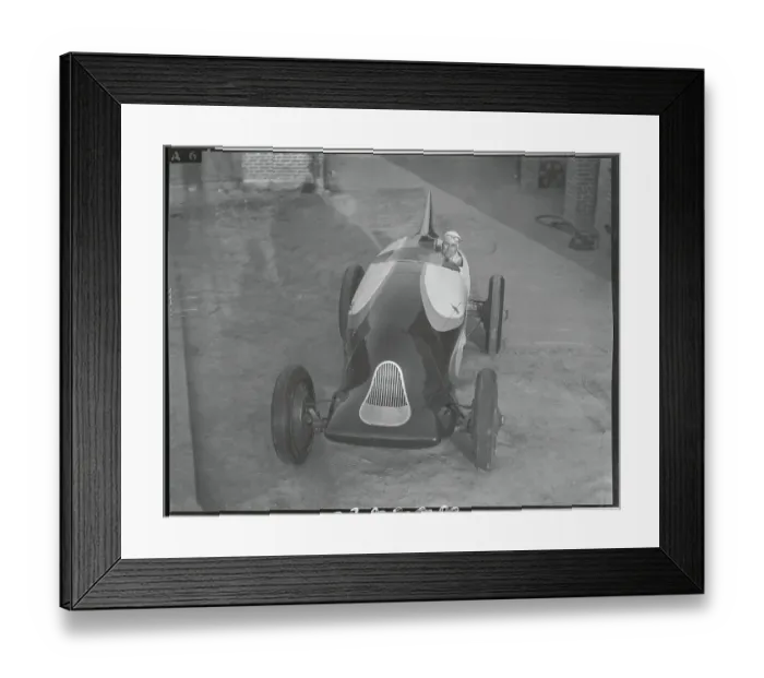 Framed Print : Harry Hartz Seated in Racing Car Framed Print : Harry Hartz Seated in Racing Car
