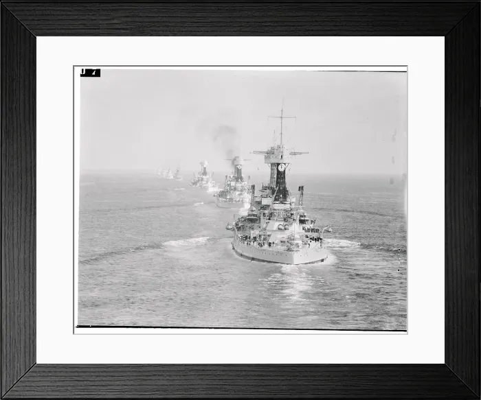 Framed Print : Ships Participating in Naval Review Framed Print : Ships Participating in Naval Review