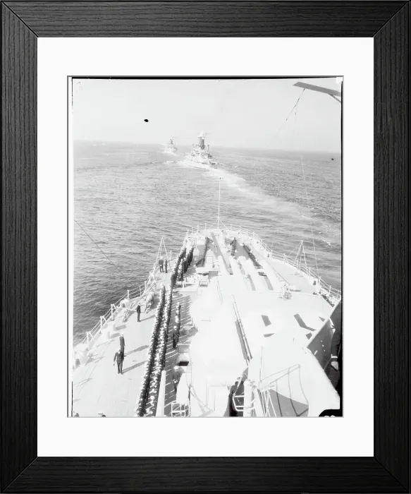 Framed Print : Sailors Lining Deck of U.S.S. Arizona Framed Print : Sailors Lining Deck of U.S.S. Arizona