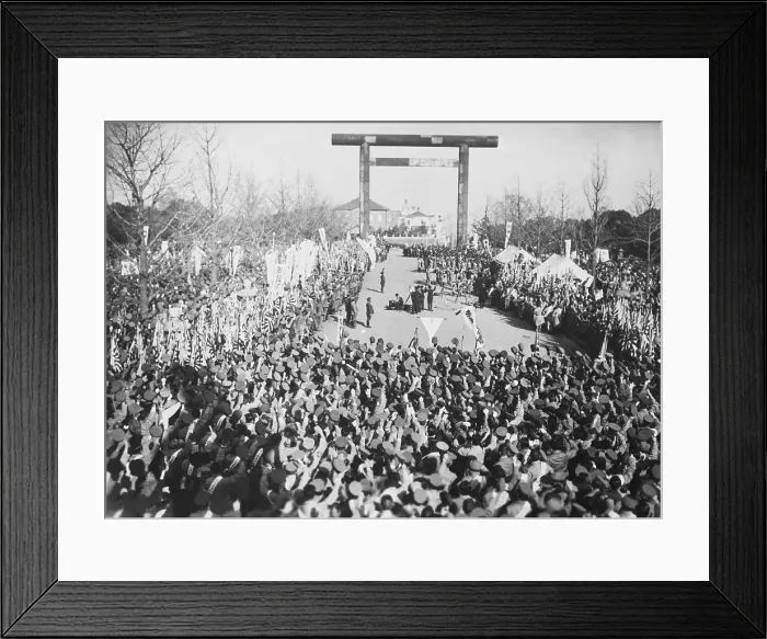 Framed Print : Imperial Japanese Army Reserves Cheering Framed Print : Imperial Japanese Army Reserves Cheering