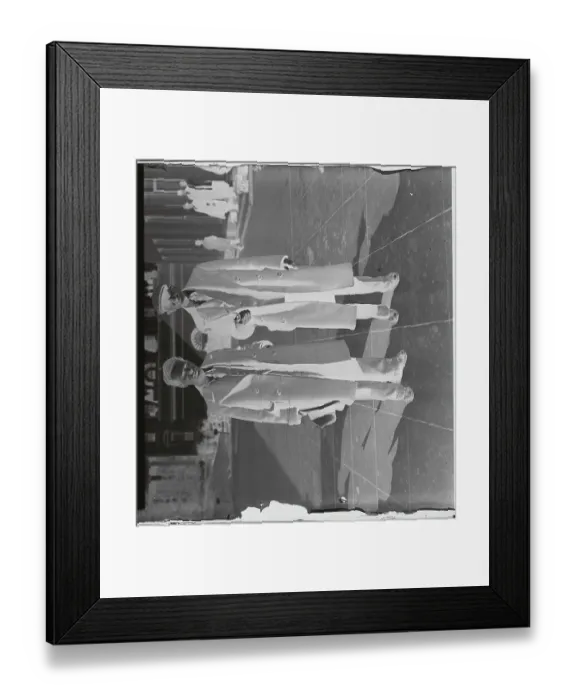 Framed Print : Communist Activists Posing Outdoors at Capitol Framed Print : Communist Activists Posing Outdoors at Capitol