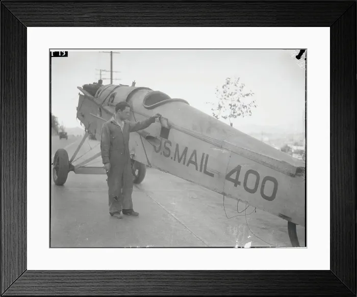 Framed Print : Johnny La Bash by Old Mail Airplane Framed Print : Johnny La Bash by Old Mail Airplane