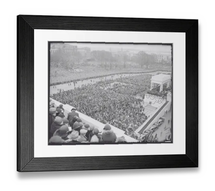 Framed Print : Inaugural Congregation in District of Columbia Framed Print : Inaugural Congregation in District of Columbia