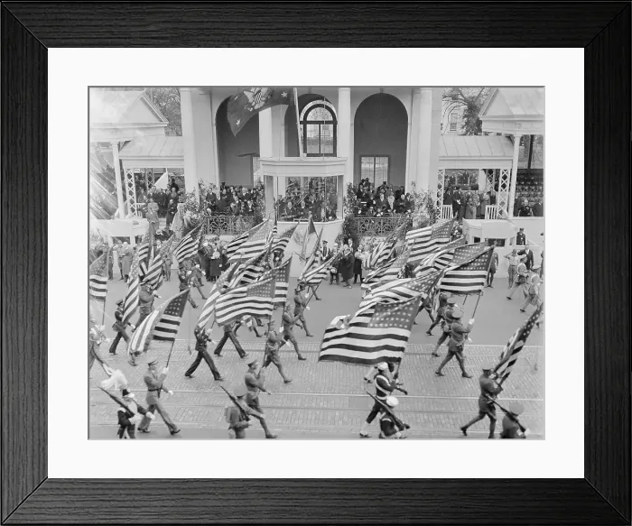 Framed Print : Inaugural Parade for Franklin Roosevelt Framed Print : Inaugural Parade for Franklin Roosevelt