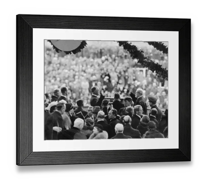 Framed Print : Inauguration Of Franklin D. Roosevelt Framed Print : Inauguration Of Franklin D. Roosevelt
