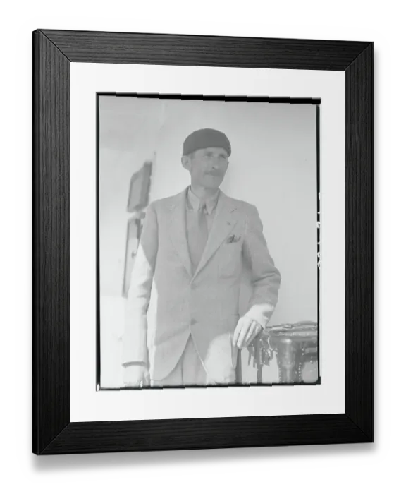Framed Print : Portrait of Benjamin Padgett Framed Print : Portrait of Benjamin Padgett