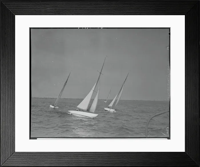 Framed Print : Boats Sailing in Regatta Race Framed Print : Boats Sailing in Regatta Race